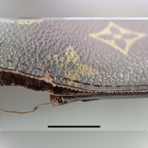 AUTHENTIC Louis Vuitton Monogram Viennois Wallet 2003 Vintage 🥰 - Picture 7 of 13